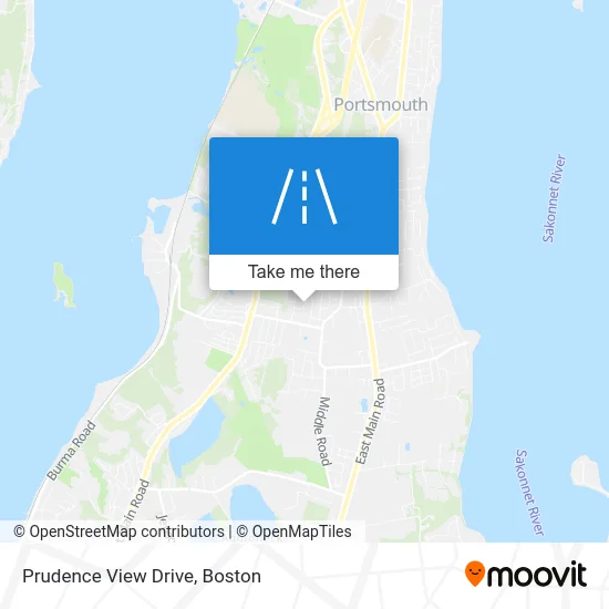 Prudence View Drive map