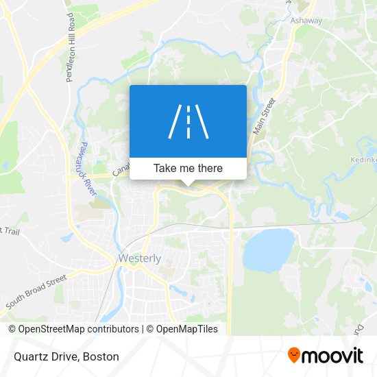 Mapa de Quartz Drive