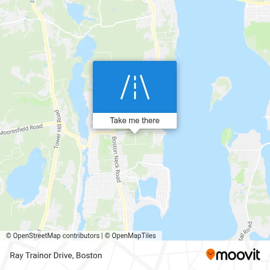 Ray Trainor Drive map