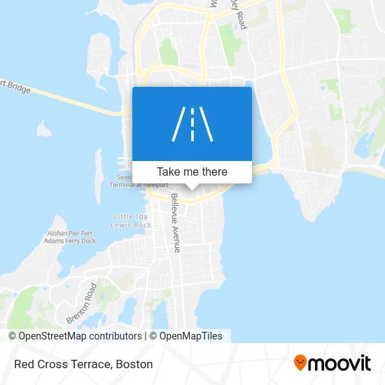 Red Cross Terrace map
