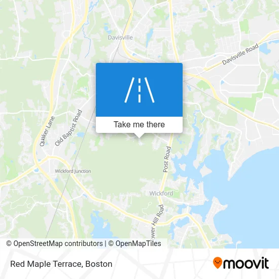 Red Maple Terrace map