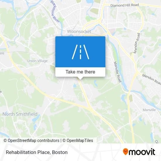 Mapa de Rehabilitation Place