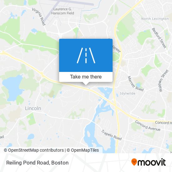 Mapa de Reiling Pond Road