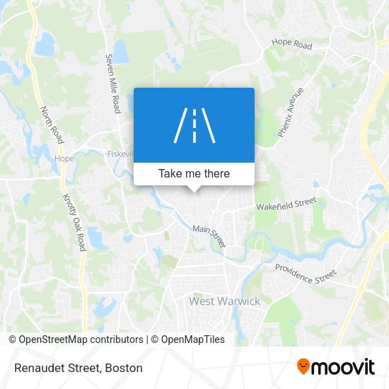 Mapa de Renaudet Street