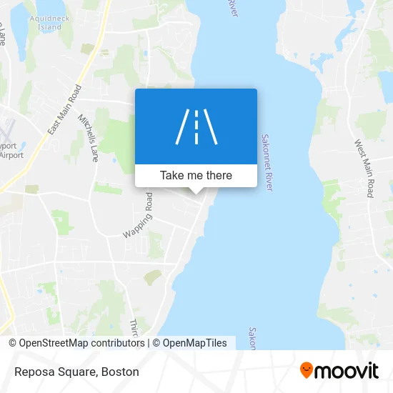 Reposa Square map