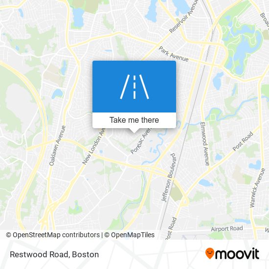 Mapa de Restwood Road