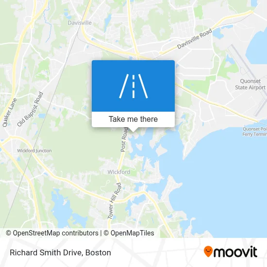 Richard Smith Drive map