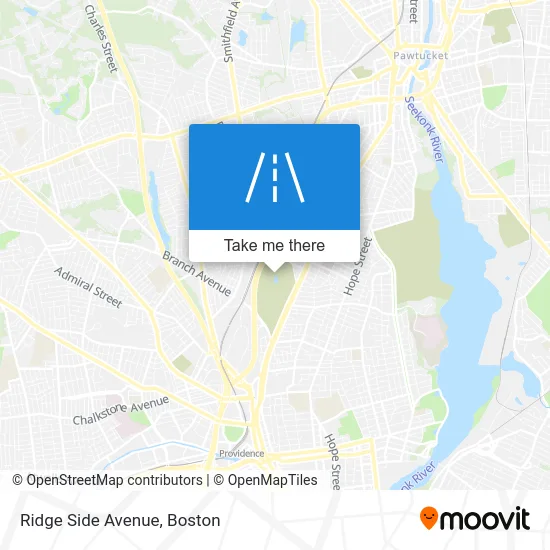 Ridge Side Avenue map