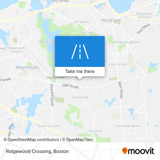 Ridgewood Crossing map