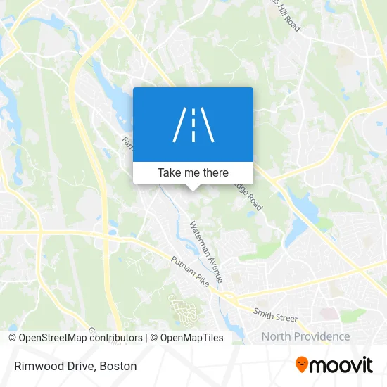 Rimwood Drive map
