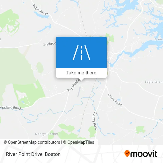River Point Drive map