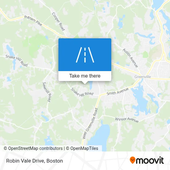 Robin Vale Drive map