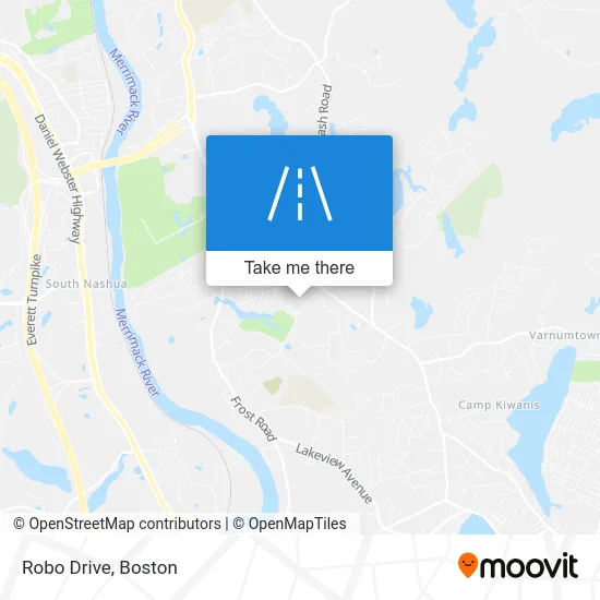 Robo Drive map