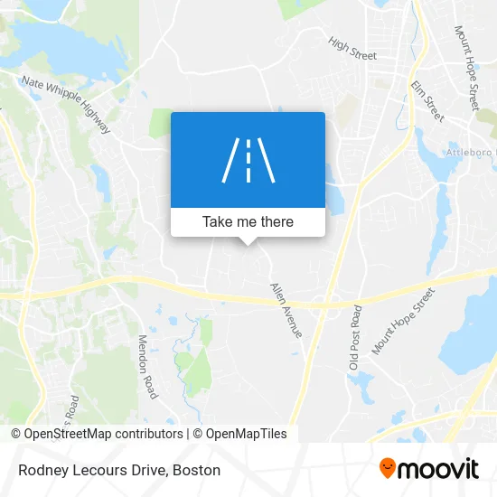 Rodney Lecours Drive map