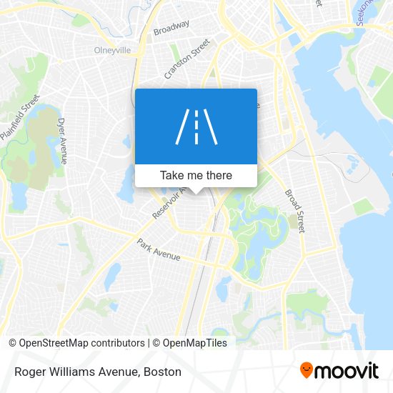 Mapa de Roger Williams Avenue