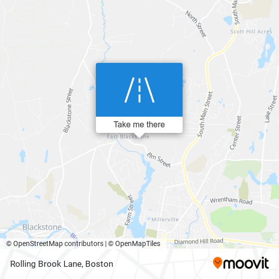 Mapa de Rolling Brook Lane