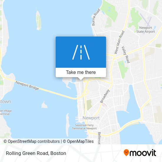Mapa de Rolling Green Road