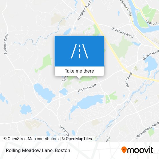 Mapa de Rolling Meadow Lane