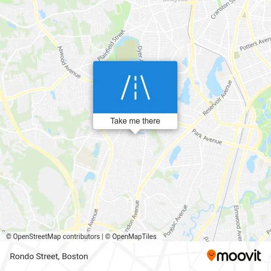 Rondo Street map