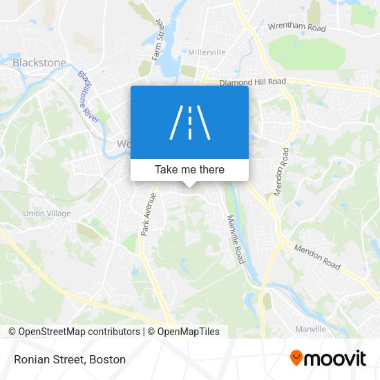 Mapa de Ronian Street