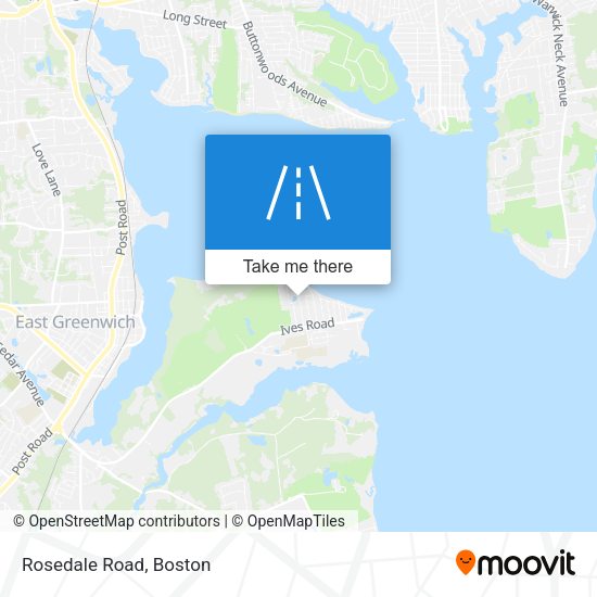 Mapa de Rosedale Road