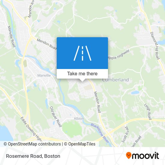 Mapa de Rosemere Road