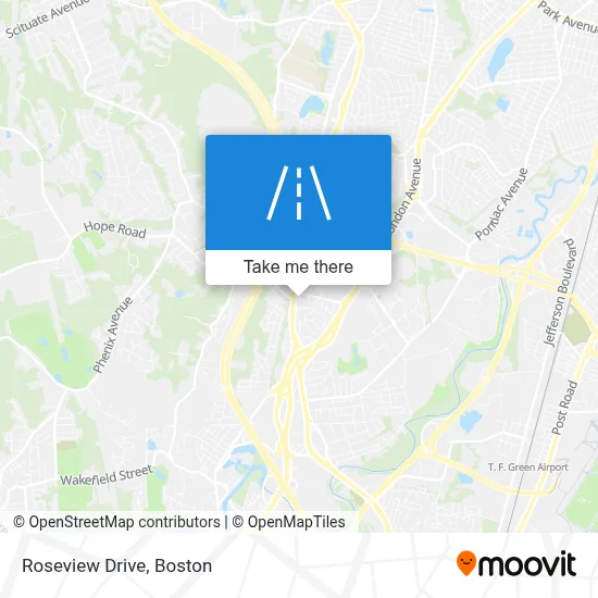 Roseview Drive map