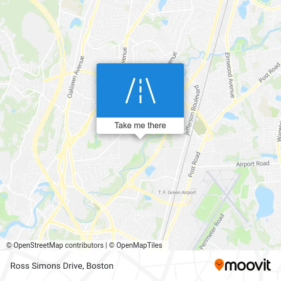 Ross Simons Drive map