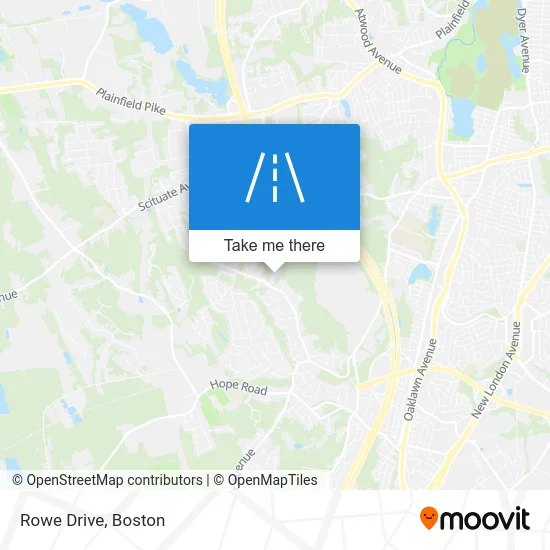 Rowe Drive map