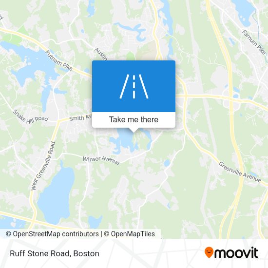 Mapa de Ruff Stone Road