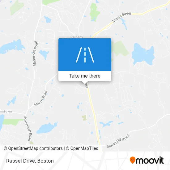 Russel Drive map