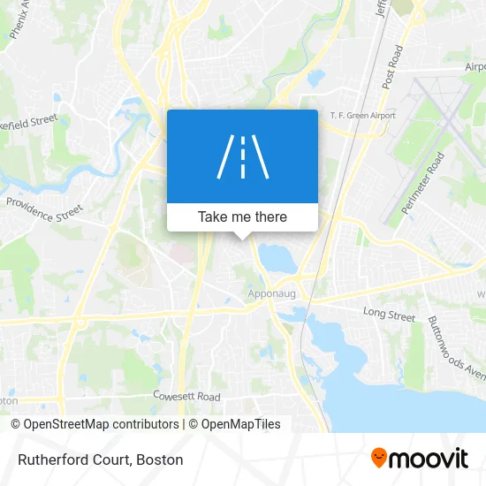 Rutherford Court map