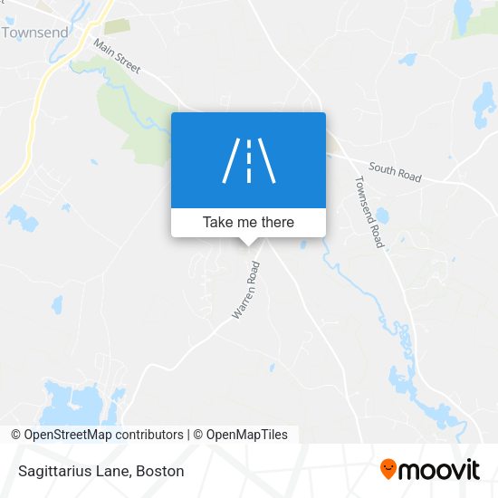 Mapa de Sagittarius Lane