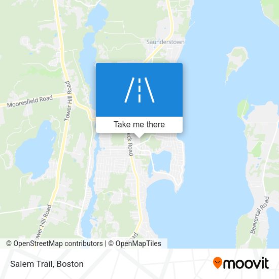 Salem Trail map