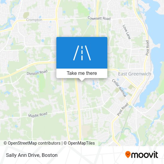 Mapa de Sally Ann Drive