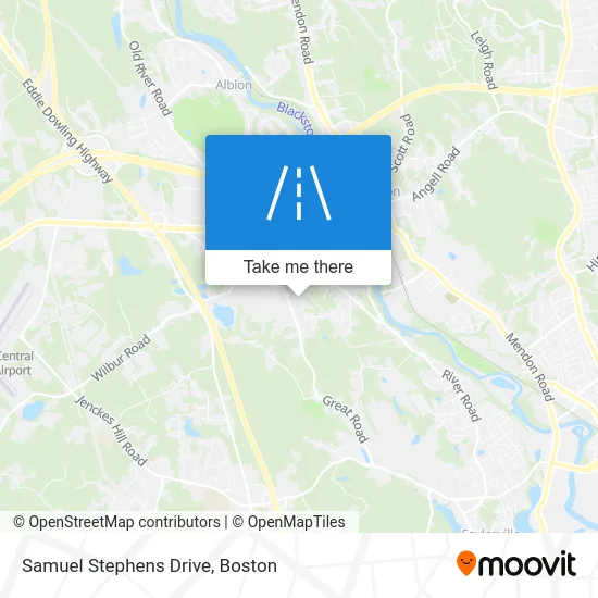 Samuel Stephens Drive map