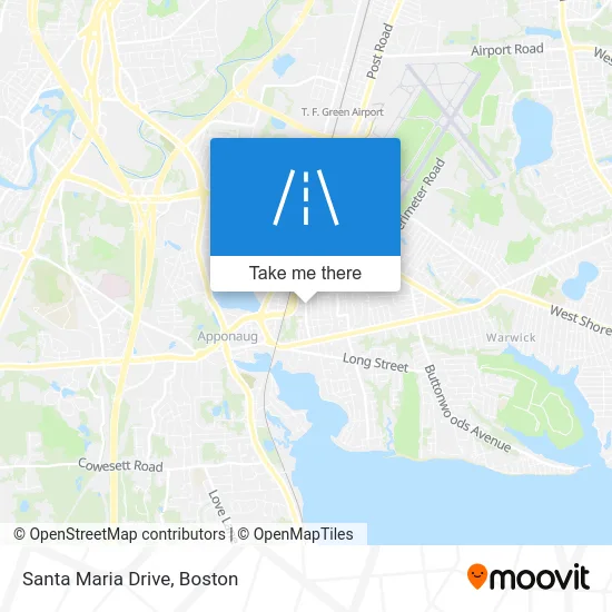 Santa Maria Drive map
