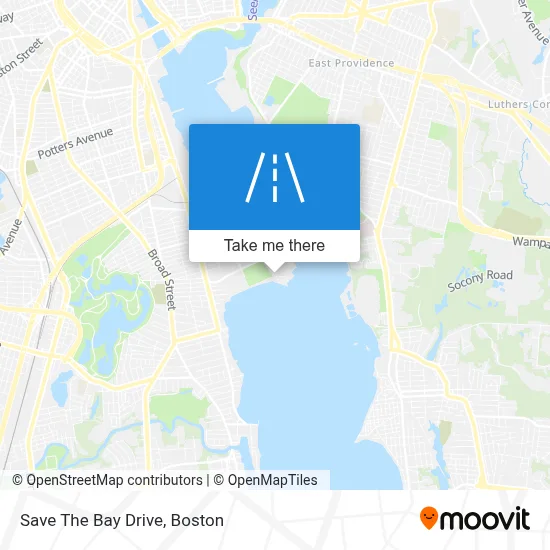 Save The Bay Drive map