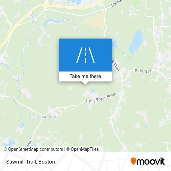 Mapa de Sawmill Trail