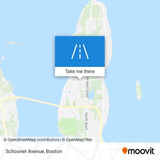 Schooner Avenue map