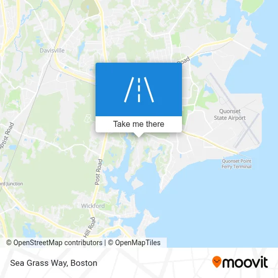 Sea Grass Way map