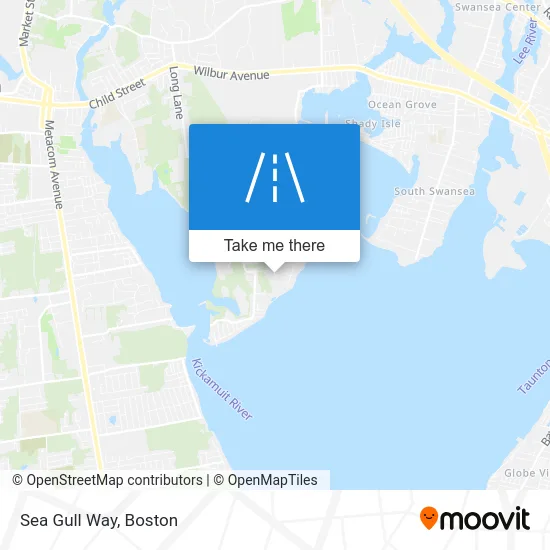 Sea Gull Way map