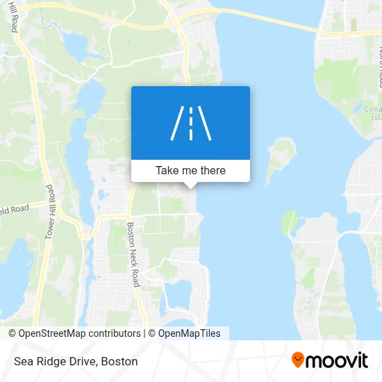 Sea Ridge Drive map