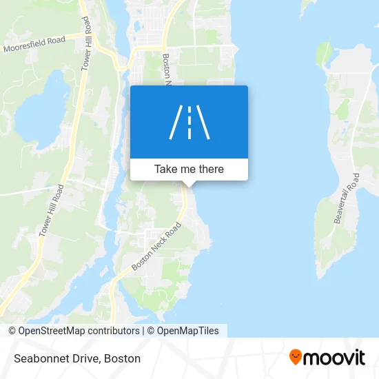 Seabonnet Drive map