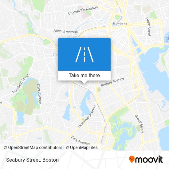 Mapa de Seabury Street