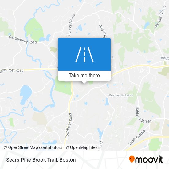 Mapa de Sears-Pine Brook Trail
