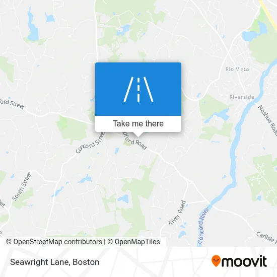 Seawright Lane map