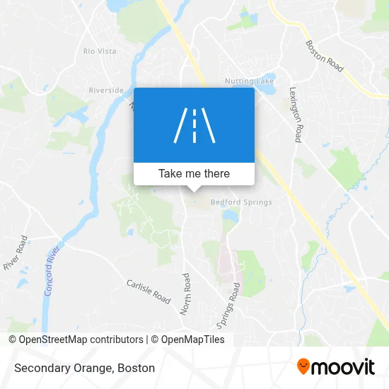 Secondary Orange map