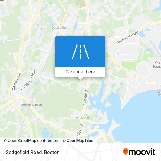 Sedgefield Road map