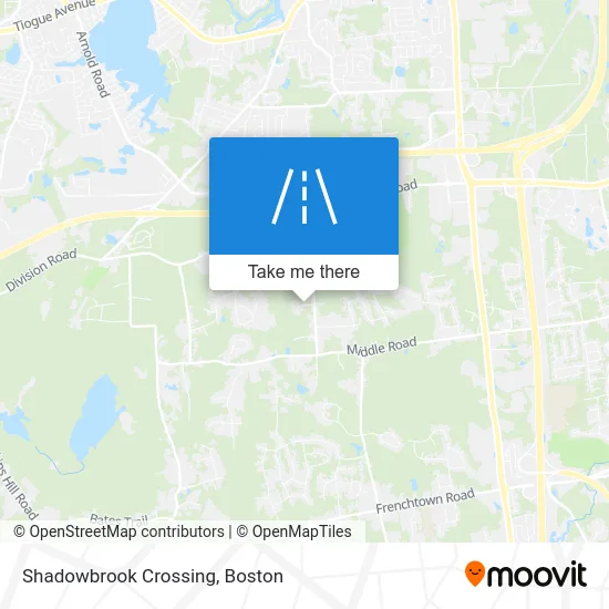 Shadowbrook Crossing map